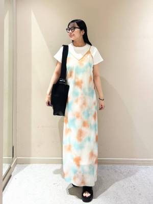 やっぱ、センスいいわぁぁ♡【ローリーズファーム】1枚で主役級♡「キャミワンピ」