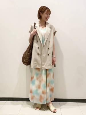 やっぱ、センスいいわぁぁ♡【ローリーズファーム】1枚で主役級♡「キャミワンピ」