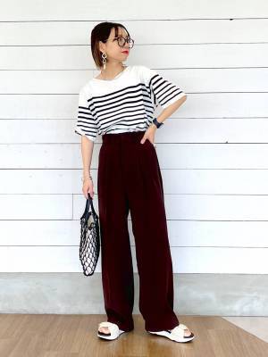 「着た瞬間ひんやり涼しい！」【グローバルワーク】リアルに着回せる♡「夏トップス」