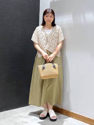 『ハイ！ 買いまーす！！』【グローバルワーク】後ろ姿まで可愛い♡「ぽこぽこワンピ」