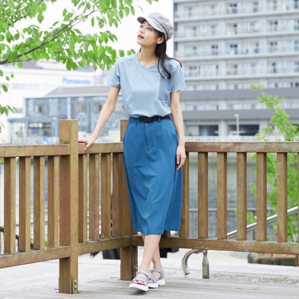 《えっ、【ワークマン】なの！？》 シンプルで可愛い♡ ヘビロテ予感の「実力派スカート」