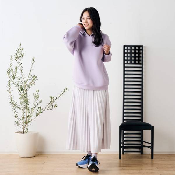 《えっ、【ワークマン】なの！？》 シンプルで可愛い♡ ヘビロテ予感の「実力派スカート」