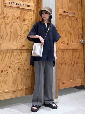 こういうの探してた！【グローバルワーク】週7で愛用したい♡「夏っぽバケハ」