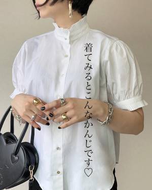 「即買い」「めっちゃ可愛いーーー！！♡」【ZARA】”ホワイトシャツ”2選