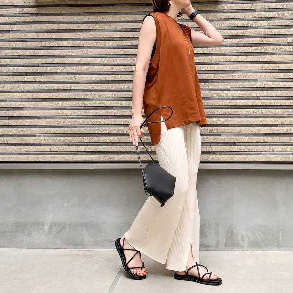 【ハーフムーンバッグ】はこう合わせる！