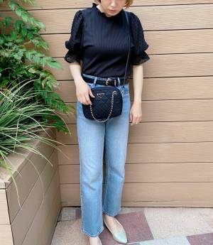 「まわりと差がつく」魅力！袖デザインめちゃ可愛い♡【しまむら】お手頃「ミックス素材トップス」を発見！