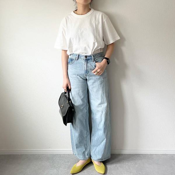 「なんだかんだ」これだよねっっ！！【ユニクロ】「こなれ感」たっぷりの”クルーネックT”特集