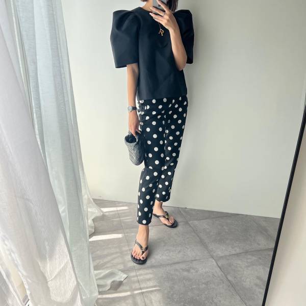 「奇跡」的に見つけた！！【ZARA】の「一目惚れ」”ドットボトムス”は即買い必須っ！！