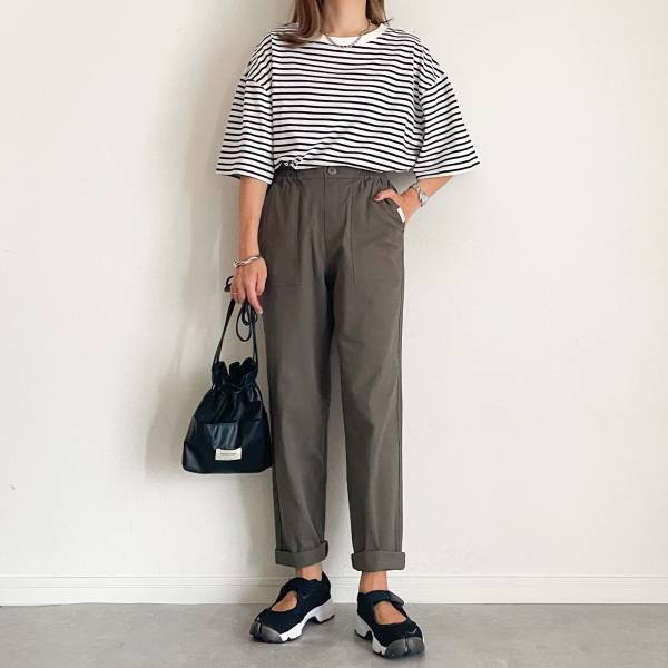 これさえ着れば「可愛さ100点」！「優秀」すぎッ【しまむら】”ボーダートップス”で作る大人女子コーデ3選！