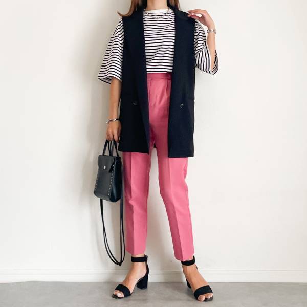 これさえ着れば「可愛さ100点」！「優秀」すぎッ【しまむら】”ボーダートップス”で作る大人女子コーデ3選！