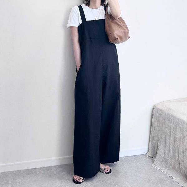 コレは「イケる」！めっっちゃ有能！！【ユニクロ】”リネンサロペット”特集