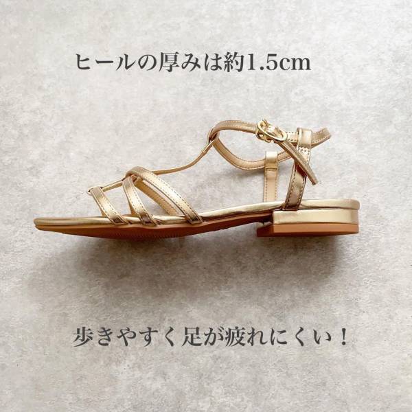 「ドンピシャ」！！「楽ちん高見え」【GU】”フラットサンダル”まとめ