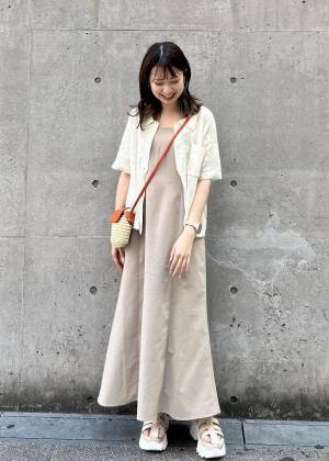 ときめき、止まらんッ♡♡【ROPÉ PICNIC】着回し力も文句なし！「優秀キャミワンピ」