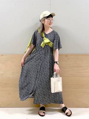 「最強の着瘦せワンピ」って！【グローバルワーク】即買い待ったなし♡「大優勝ワンピ」