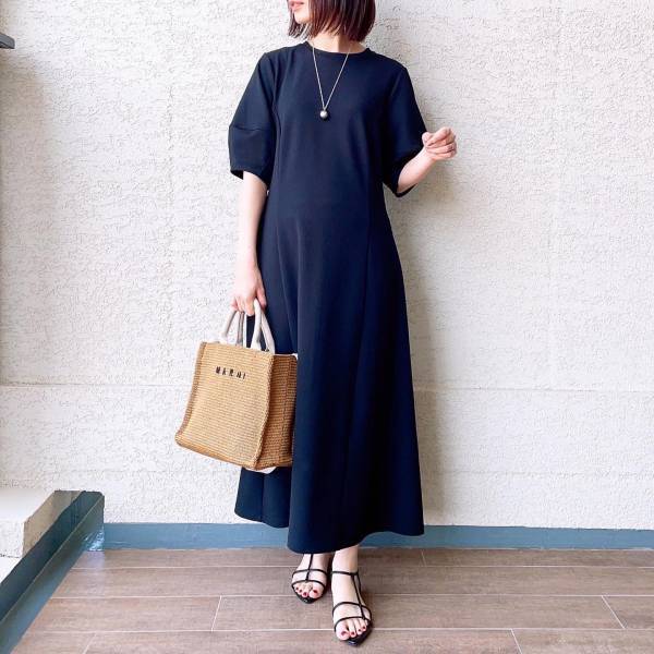 売り切れたら、泣く（涙）【GU】デート服にもピッタリ♡「きれいめワンピース」