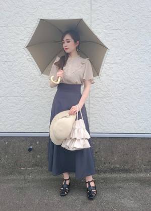 こんなの反則だって♡【ROPÉ PICNIC】ハイセンスな可愛さ◎「ドット柄ブラウス」