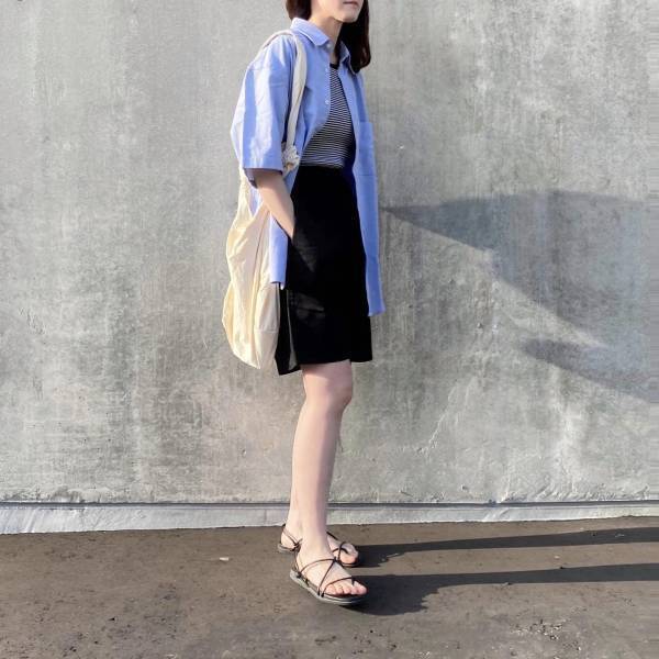 【衝撃】コスパ、すごーーっ！【GU】着回し力ハンパない「優秀トップス」