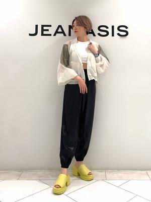 ＜文句ナシかもッ！！＞【JEANASIS】透け感がたまらんわぁぁ♡ 今っぽ「シアーアイテム」