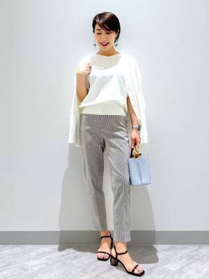 大活躍の予感♡【グローバルワーク】シルエットが上品な「キレイめボトムス」