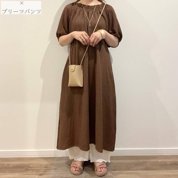 たまらなく可愛いぃぃ♡【しまむら】1枚でも、重ね着でも◎ ヘビロテ予感の「高見えワンピ」