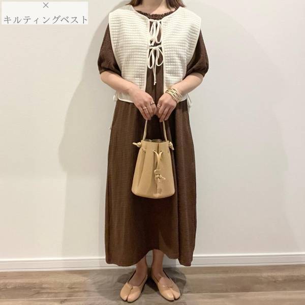 たまらなく可愛いぃぃ♡【しまむら】1枚でも、重ね着でも◎ ヘビロテ予感の「高見えワンピ」