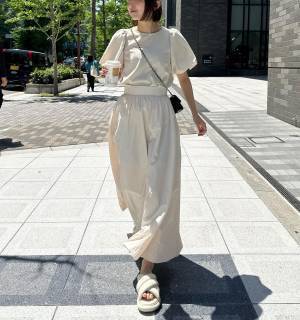 夏は「白」が可愛い♡【GU】着回し力抜群っ！「ホワイトアイテム」って？