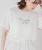 《オール1,300円以下！》【ハニーズ】コスパ良くて感動ッ（泣）シンプル可愛い「ロゴTシャツ」