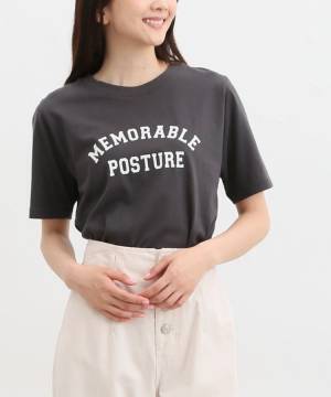 《オール1,300円以下！》【ハニーズ】コスパ良くて感動ッ（泣）シンプル可愛い「ロゴTシャツ」