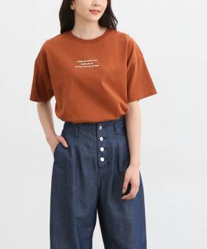《オール1,300円以下！》【ハニーズ】コスパ良くて感動ッ（泣）シンプル可愛い「ロゴTシャツ」