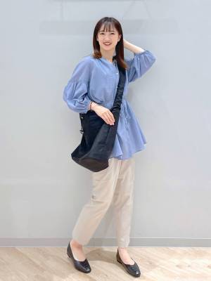 着回しの天才かよッ♡【グローバルワーク】体型カバーにも◎「ゆったりブラウス」