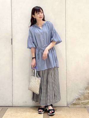 着回しの天才かよッ♡【グローバルワーク】体型カバーにも◎「ゆったりブラウス」