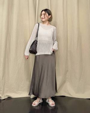 「定番」が激カワ！！出番増加間違いなしッ！！【ユニクロ】“メッシュセーター”特集