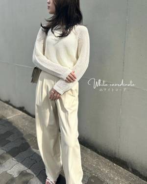 「待ってました」！！待望の新作！【ユニクロ】”メッシュセーター”に「一目惚れ」！