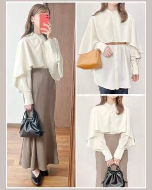 可愛さ「最上級」で「イロチ」買いしました！！【しまむら】「360度可愛い」”ブラウス”特集