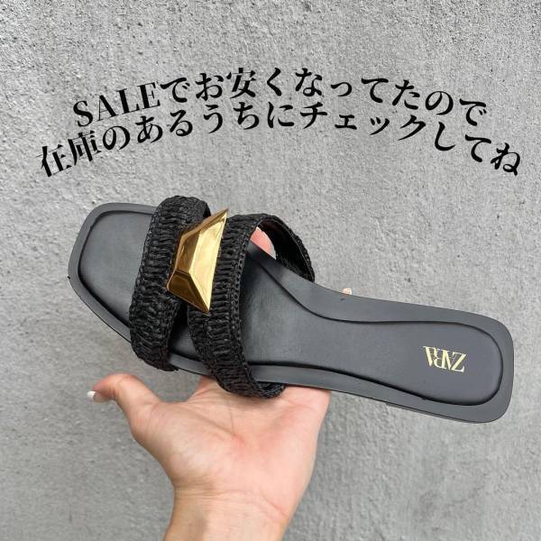 好みに「ズキュン」ってなった！！【ZARA】「可愛い」”サンダル”2選