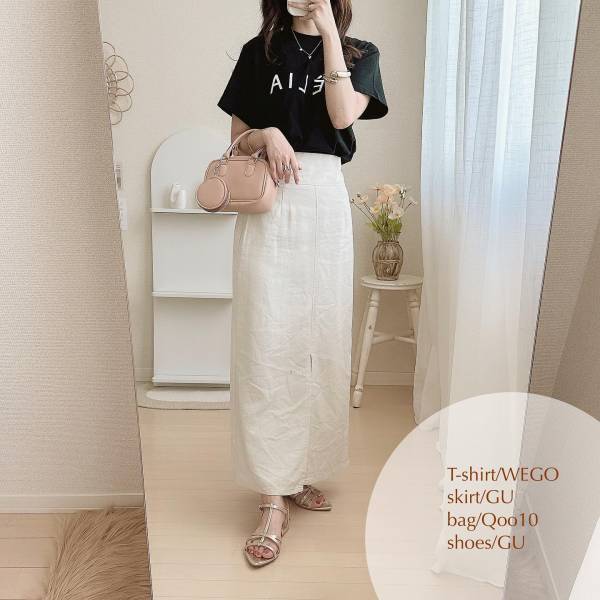 《可愛さ、ぶっ飛んでるぅぅ♡》【GU】シンプルだけど、決まる！「夏サンダル」