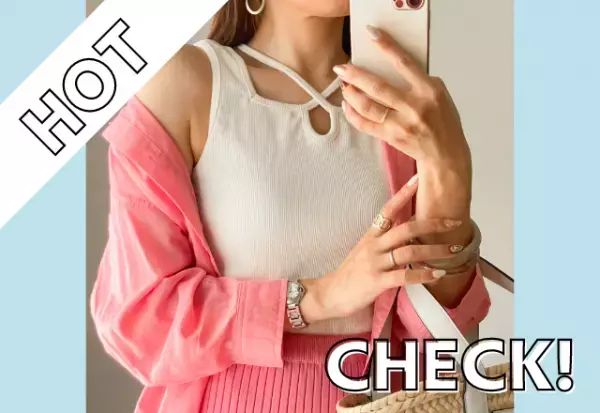 コレ本ッ当に「可愛すぎた」！！「とにかく使える」【JUNOAH】「夏本番」に最適“リブタンク”紹介