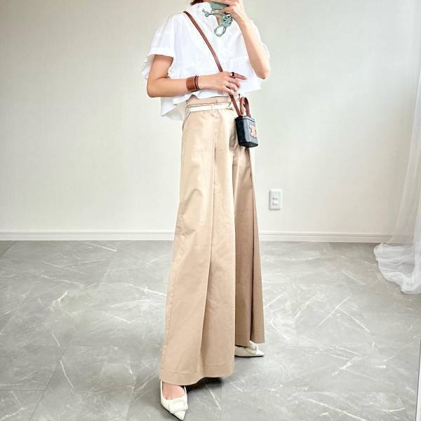 「完璧」で「可愛すぎやしませんか？」【ZARA】の「一目惚れ」”トレンチボトムス”特集