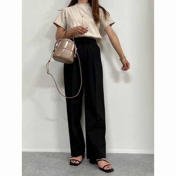 デザイン超絶可愛い！！「即買い」必至！【ZARA】セールで購入！”カットワークバケットバッグ”着回しコーデ