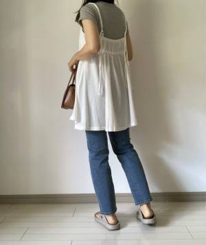 超破格「979円」！！「真夏に重宝」間違いなし！！【しまむら】めーっちゃ万能“キャミブラウス”紹介