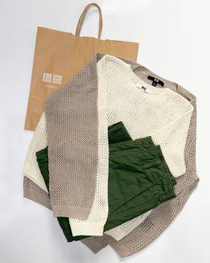 ＜口コミでも高評価＞「全色欲しい」「主役級」と大好評♡♡【ユニクロ】「一気に旬」“メッシュセーター”特集