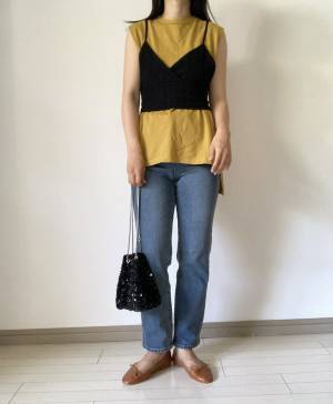 めちゃ「高コスパ」！！【しまむら】「スタイルアップ」抜群！！夏っぽ“ビスチェ”着回し3選