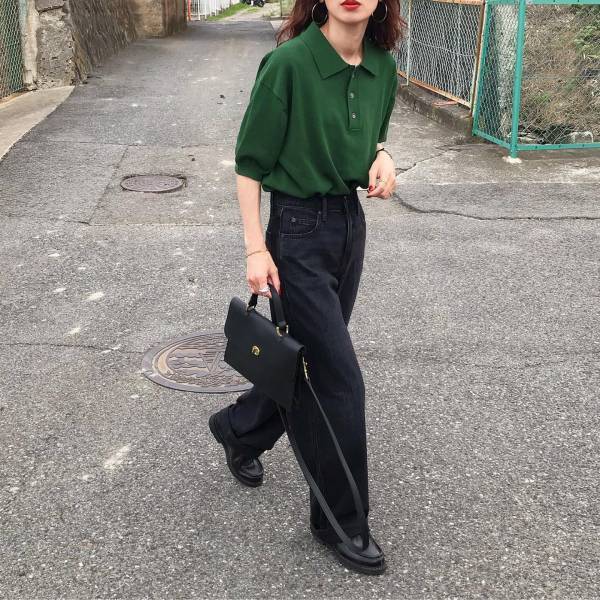 ダサく見えない！【ポロシャツ】の垢抜けコーデ