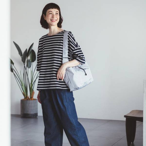 夏は【濃紺デニム】が良い感じ♪