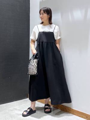 ＜即マネしたいッ！！＞【グローバルワーク】カジュアルだけど大人っぽ♡「ロゴT」