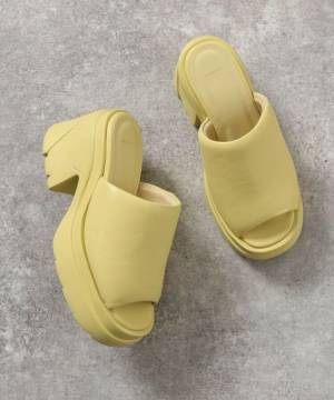 ガンガン履き倒そッ♡♡【JEANASIS】スタイルアップも叶う！「厚底サンダル」