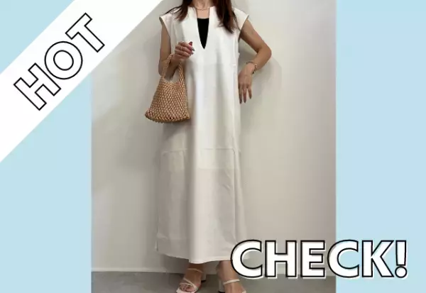 待って「細見え効果」スゴすぎる！夏に着たい！！【ZOZO】めちゃ「可愛い！」“ホワイトワンピ”紹介