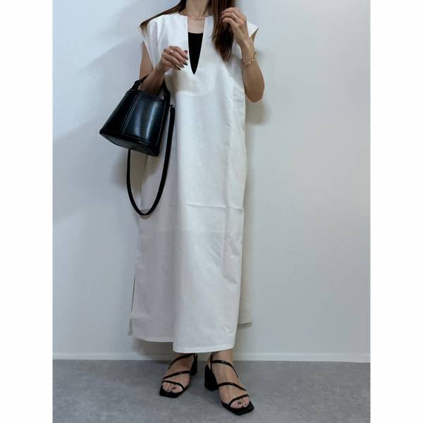 待って「細見え効果」スゴすぎる！夏に着たい！！【ZOZO】めちゃ「可愛い！」“ホワイトワンピ”紹介