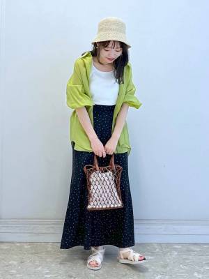 ＜1枚あると無敵かも♡＞【グローバルワーク】カジュアルにもきれいめにも◎「最旬スカート」