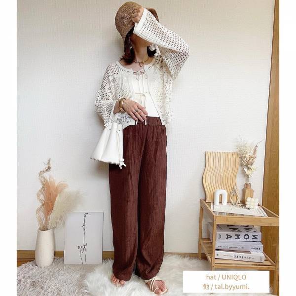 ビックリ2000円以下！「無限大」に着回し！！【しまむら】“編みカーデ”コーデ集